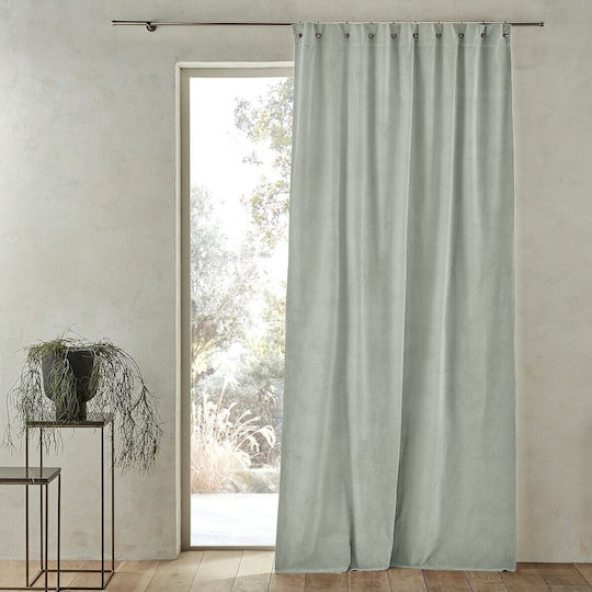 Am.Pm Curtain with Grommet Gray 350077185_25586_44 140x220cm