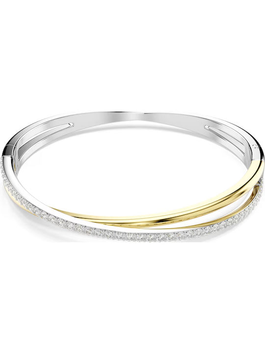 Swarovski Bracelet Hyperbola White Rhodium Gold Plating 5689720