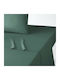 La Redoute Interieurs Bettlaken King Size 270x290cm. Grün