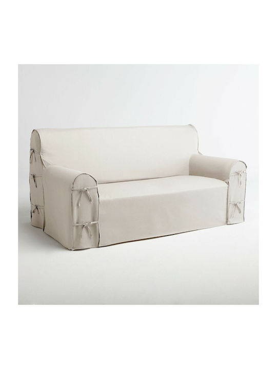 La Redoute Interieurs Husă Elastică Canapea cu trei locuri Alb 1buc 324163850_749_40