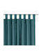 La Redoute Interieurs Curtain with Tab Top Green 324054697_9867_75 135x350cm