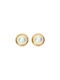 Ro Accessories Clip Earrings Pearl 22 Mm Cf016 Gold