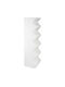 ArteLibre Decorative Vase White 10x8.5x41cm