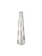 ArteLibre Decorative Vase Silver 12x12x48cm