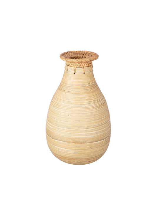 ArteLibre Διακοσμητικό Βάζο Bamboo Ecru 19x19x33cm 1Stück