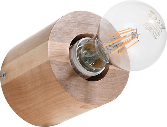 Sollux Salgado Classic Lamp Wall with Socket E27 Brown 10x13x13cm