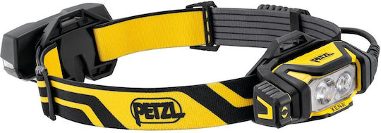 Petzl Rechargeable Headlamp LED IP67 with Maximum Brightness 1400lm Black