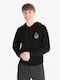 Sweatshirt with Hood Black