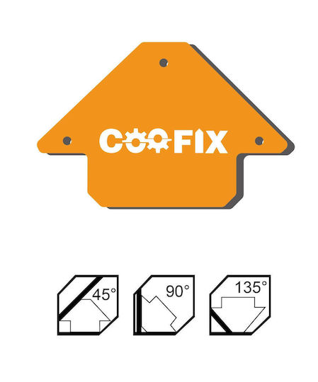 Coofix CFH-I01009 Γωνία Συγκόλλησης με Μαγνητική Ικανότητα 34kg