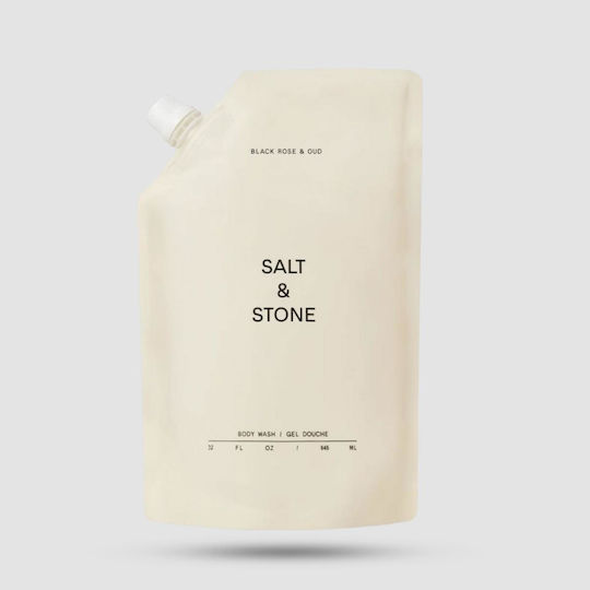 Salt & Stone Salt Stone Refill Gel de Duș cu Niacinamidă și Miros Lemnos 946ml
