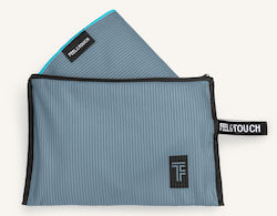 Feel & Touch Mikrofasertuch Körper Blau