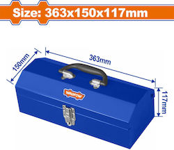 Wadfow Werkzeugkoffer Metallisch P36.3xB15xH11.7cm WTB8A11 Wadfow Werkzeugkoffer Metallisch P36.3xB15xH11.7cm WTB8A11
