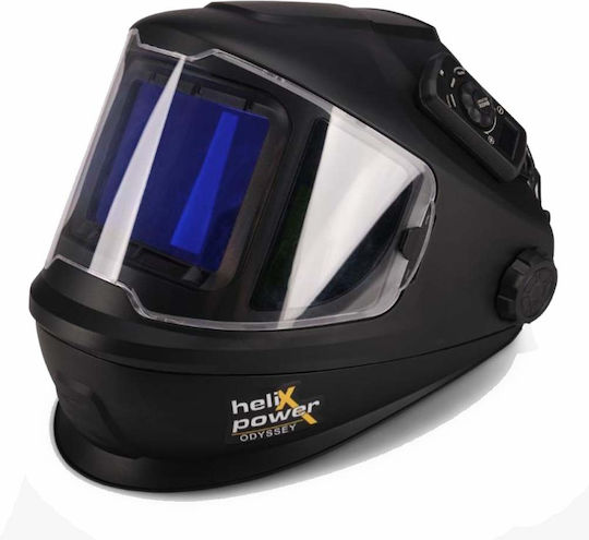 Helix Welding Helmet with 116x81mm Visual Field Black