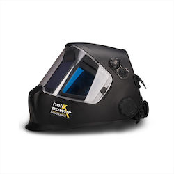 Helix Elektronik Schweißmaske Mit Optischem Sichtfeld 116x81mm