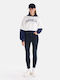 Hochbund Damen Jean Hose in Skinny Passform