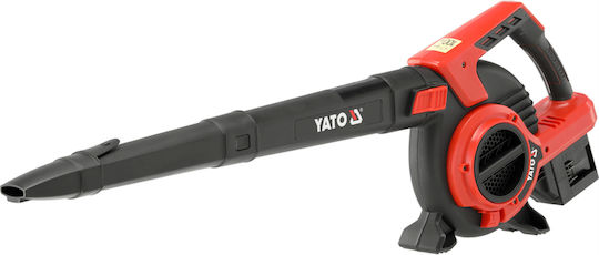 Yato Laubbläser / Sauger Handheld Akku 18V Solo mit Lautstärkeregelung & Maximaler Luftgeschwindigkeit 270km/h