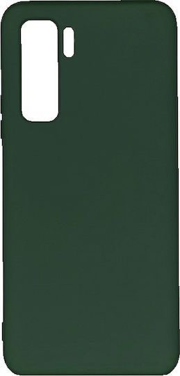 Husa spate din silicon TPU Huawei P40 Lite 5G, verde inchis, originală