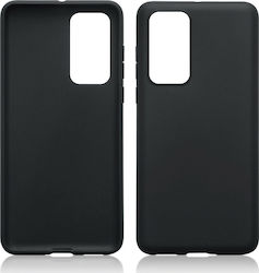 Schwarze Silikonhülle für Huawei P40