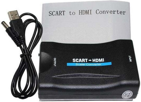 Μετατροπέας Scart female σε HDMI female 1τμχ