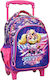 Gim Skye School Bag Trolley Kindergarten in Purple color 15Liters