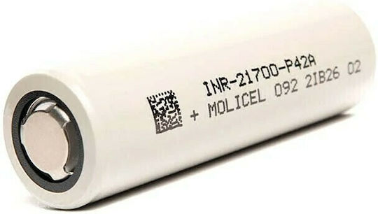 Molicel Rechargable Battery 21700 Li-ion 4200mAh 3.6V 1pcs