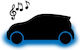 Autoline Exterior Decorative Car Lighting System Blue Color