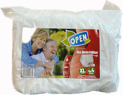 Adult Incontinence Diaper Open Care No.4 Size 120-160cm X-large 10 pieces