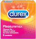 Durex Pleasure Max Condoms 3pcs