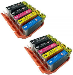 Premium Pachet Compatibil Canon Multipack Multi (Culoare) / Negru