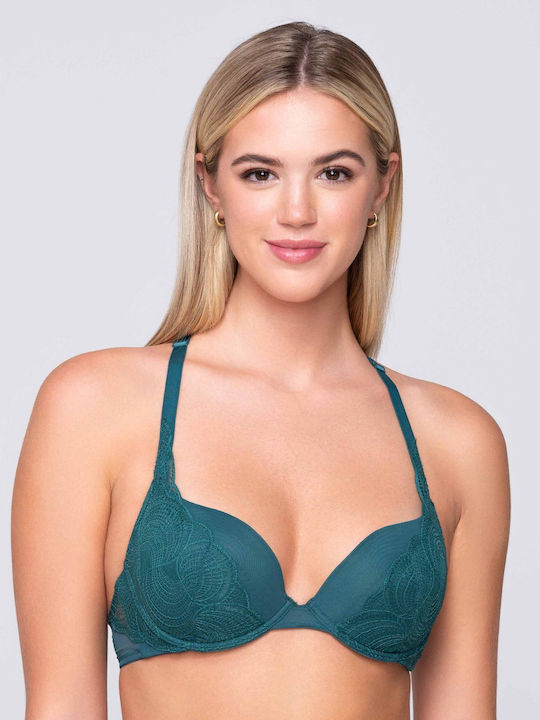 Luna Push Up Bra GREEN