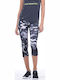 Women's Capri Legging Grey