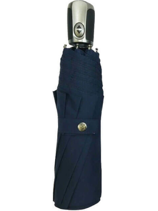 Guy Laroche Windproof Automatic Umbrella Compact Navy Blue