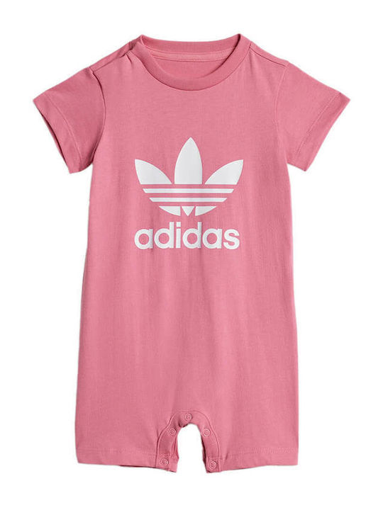 adidas Set Babystrampler Kurzärmelig Pink 2Stück