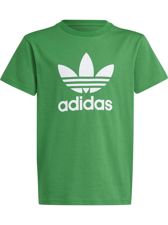 adidas Kids' T-shirt Green Originals Trefoil