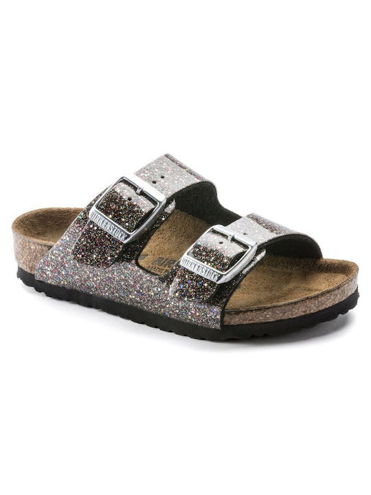 Παιδικά Πέδιλα Arizona Kids Ανατομικά Μαύρα