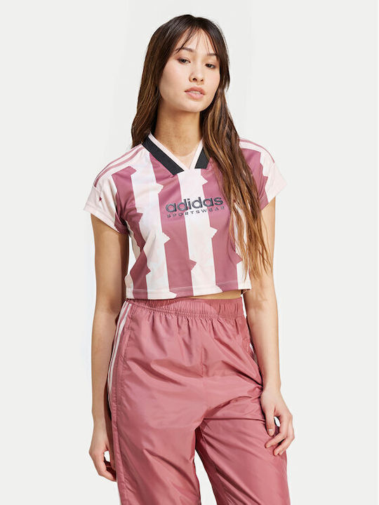 adidas Tiro Cut 3-stripes Bluze damă Roz adidas Tiro Cut 3-stripes Bluze damă Roz