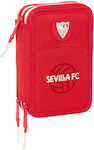 Sevilla Fútbol Club Federmäppchen Rot 36Stück