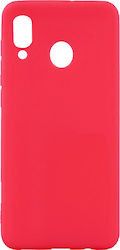 Red Silicone Back Cover for Galaxy M20