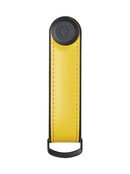 Orbitkey Hybrid Leather Key Organiser Κλειδοθήκη Μπρελόκ Solar Yellow