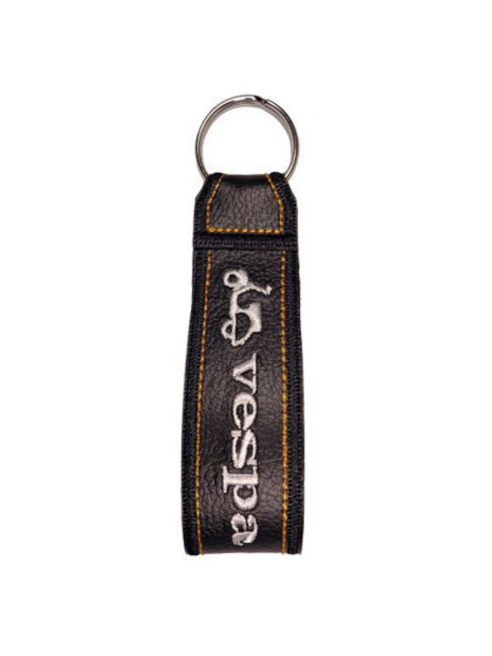 Embroidered Two-Sided Vespa Keychain