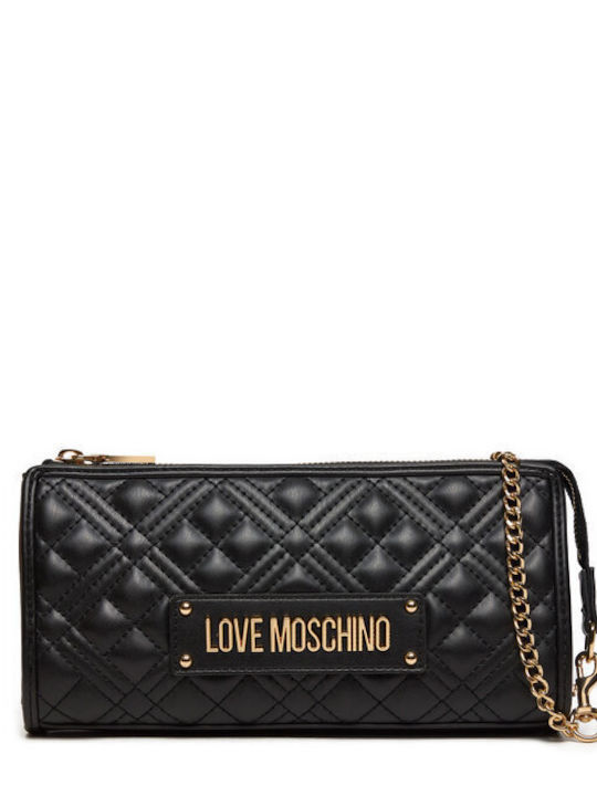 Moschino Damen Tasche Crossbody Schwarz