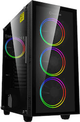GameMax Draco XD Gaming Midi Tower με Πλαϊνό Παράθυρο
