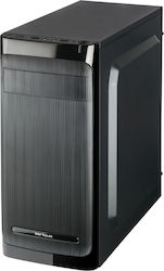Serioux Classic Midi Tower Κουτί Υπολογιστή Μαύρο