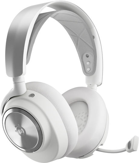 SteelSeries Arctis Nova Pro Wireless Over Ear Gaming Headset with Connection 3.5mm / Bluetooth White