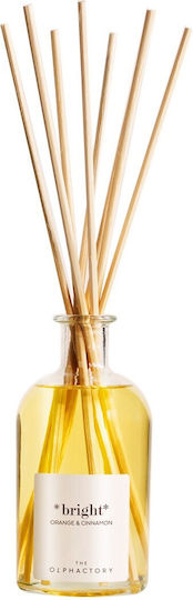 Αρωματικό Χώρου Στικς 250ml Orange & Cinnamon Bright Diffuser Olphactory