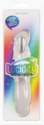 Светещ вибратор Luminous Lucidity с изход за вода, дължина 16-20 см, диаметър 3.5-3.9 см Светещ вибратор Luminous Lucidity с изход за вода, дължина 16-20 см, диаметър 3.5-3.9 см