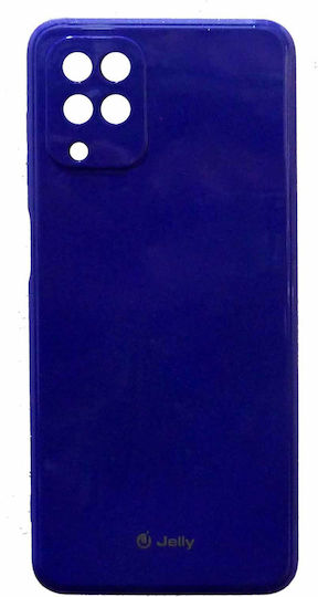 Jelly Задна корица Силикон 2мм Син (Galaxy M12)