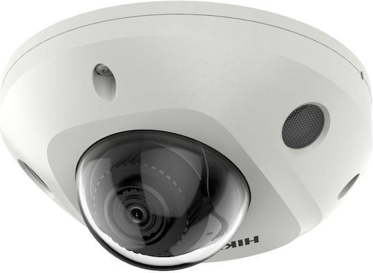 Hikvision DS-2CD2543G2-IWS IP Überwachungskamera Wi-Fi Full HD+ 4MP Wasserdicht mit Zwei-Wege-Kommunikation und Objektiv 2.8mm