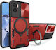 Techsuit Back Cover Red (Moto E22)