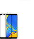 5D 0.3mm Full Face Tempered Glass Μαύρο (Galaxy A7 2018)